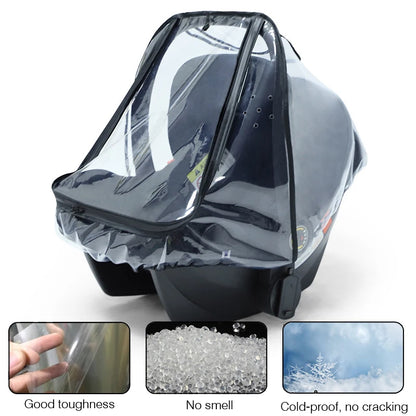 Baby safety seat rain cover THREE-IN-ONE