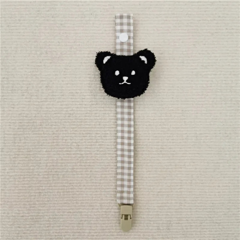 Bear Buddy Pacifier Clip