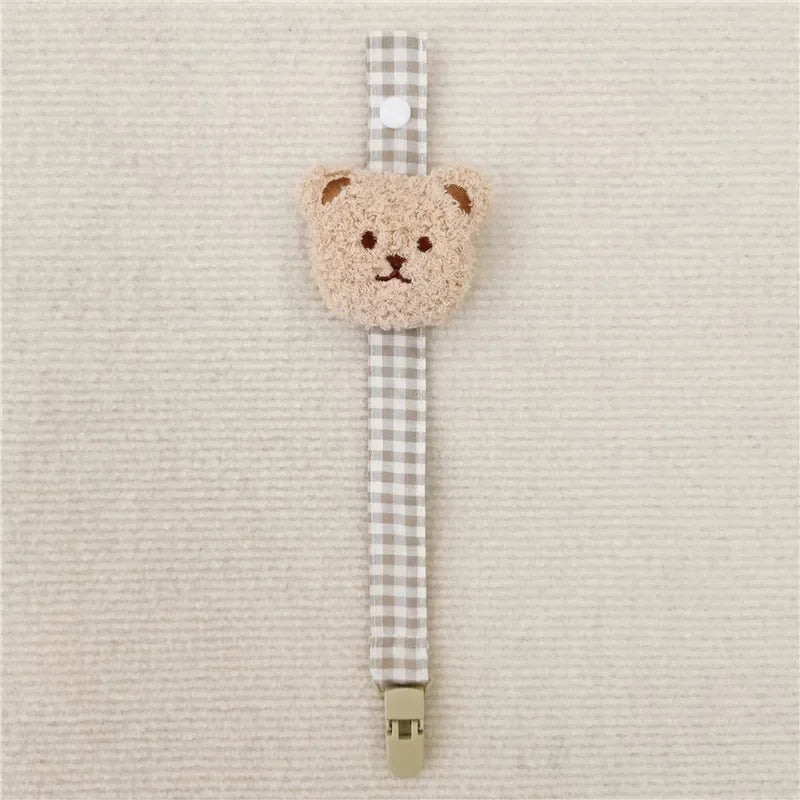 Bear Buddy Pacifier Clip