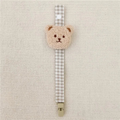 Bear Buddy Pacifier Clip