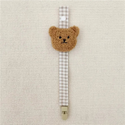 Bear Buddy Pacifier Clip