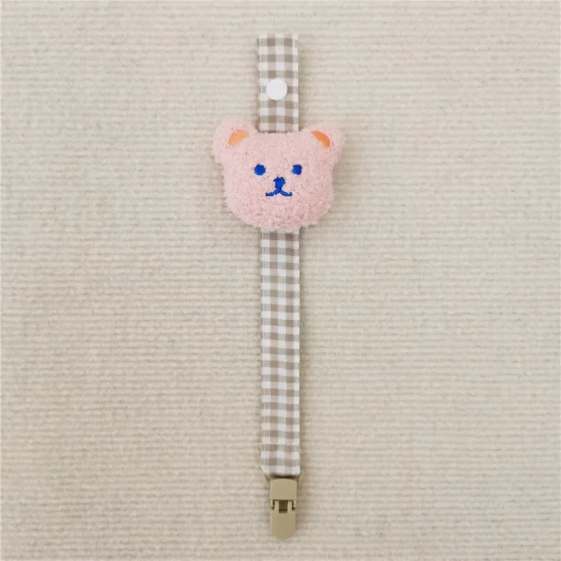 Bear Buddy Pacifier Clip