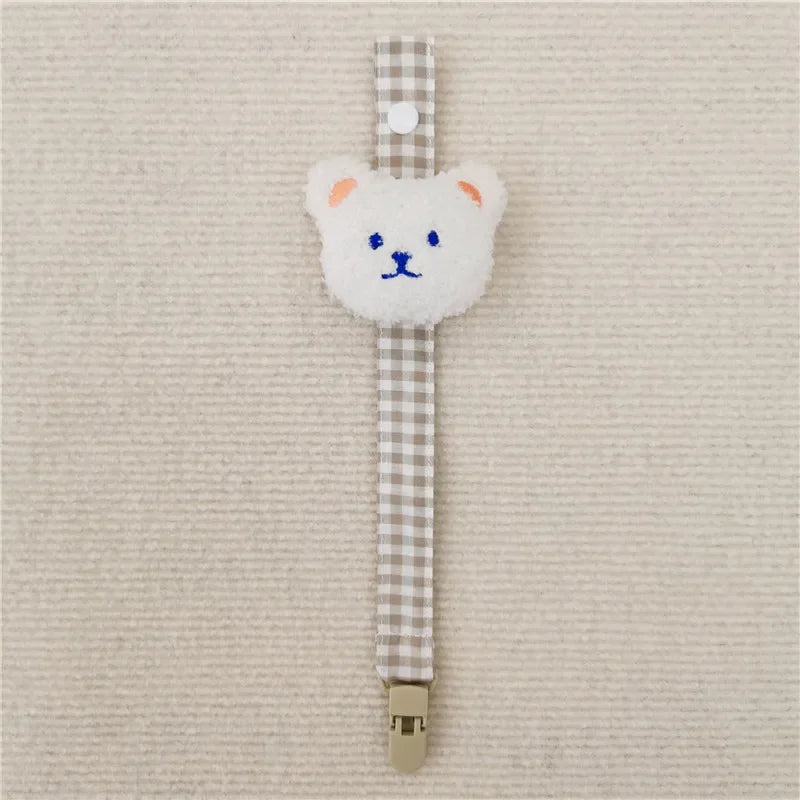 Bear Buddy Pacifier Clip